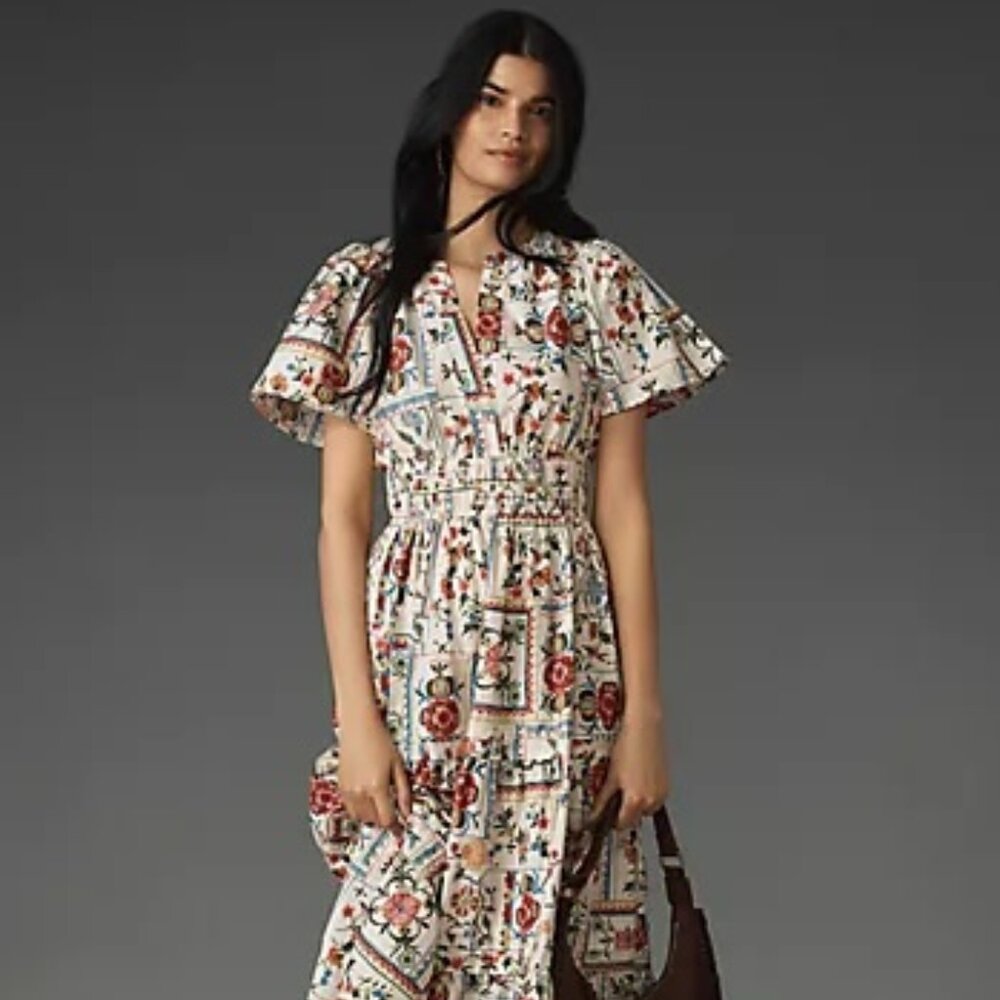 Anthropologie Somerset Maxi Dress NWOT S